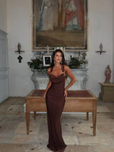 Pria Maxi Dress Chocolate