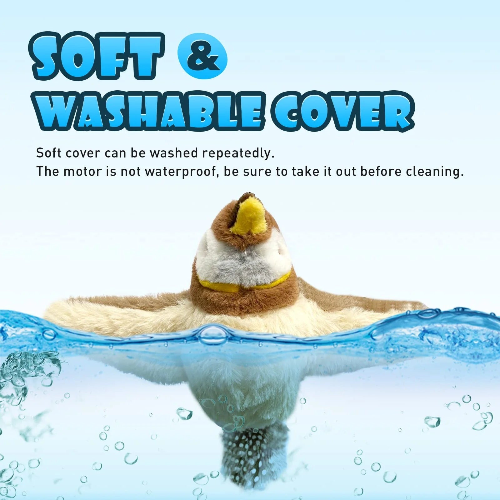 Interactive Flapping Bird Cat Toy Rechargeable Touch-Activated Kicker Catnip Play Toy for Kittens and Cats Realistic Wing Movement Exercise and Hunting Simulation Indoor Fun