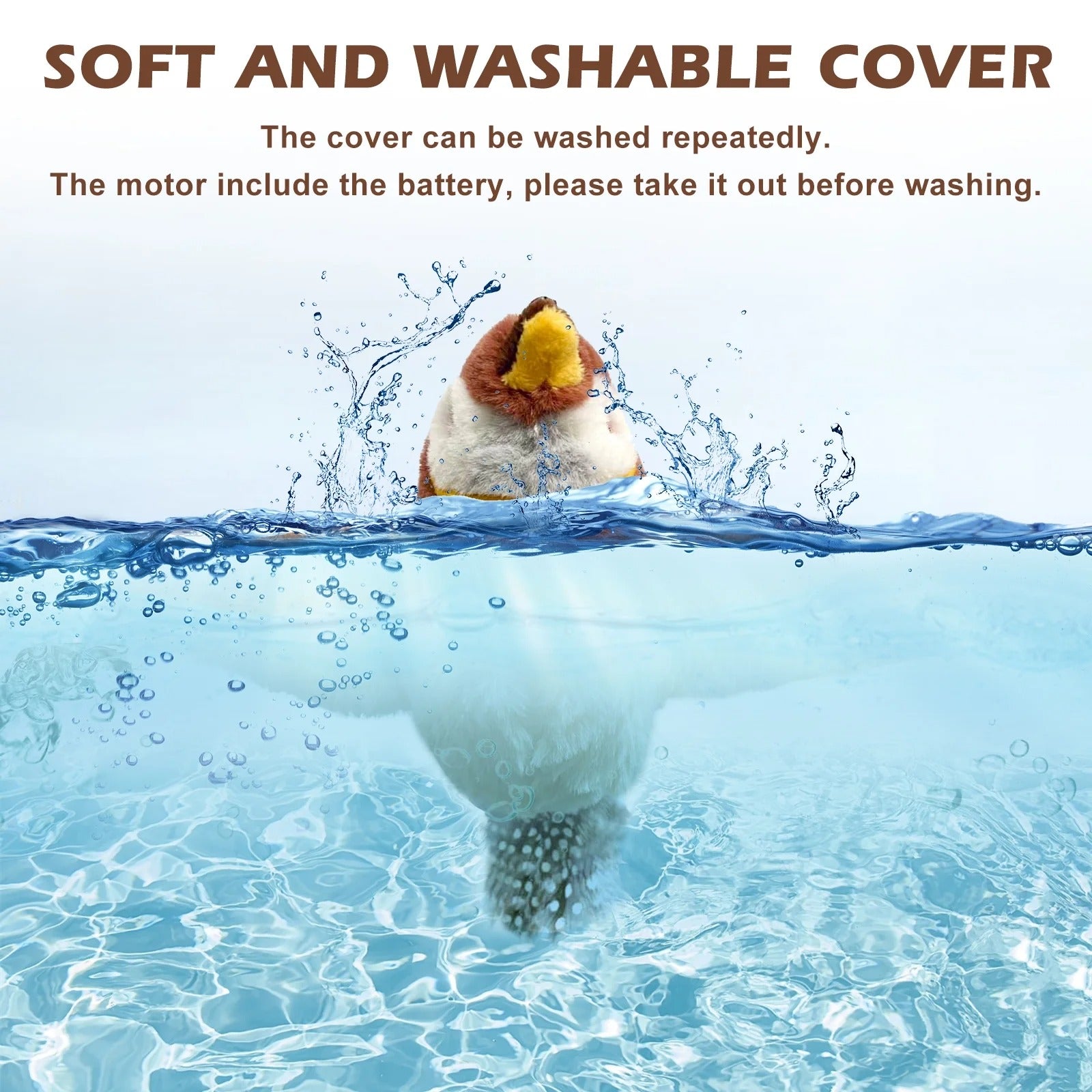 Interactive Flapping Chirping Bird Cat Toy for Indoor Cats Touch-Activated Automatic Rechargeable Kitten Toy with Catnip Engaging Hunting and Play Exercise